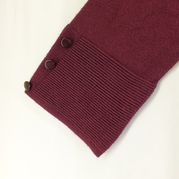 Stitch Fix Evolution Women's Cardigan 3/4 sleeves red maroon Size XS NWT - Picture 4 of 8